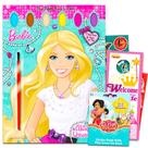 Livro de Pintura da Barbie com Água e Pincel - Desenhos Criativos