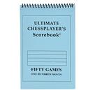 Livro de pontuação de xadrez WE Games Ultimate Spiral Bound Brochura Livro de pontuação de xadrez WE Games Ultimate Spiral Bound Brochura