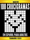Livro de Quebra-Cabeças Majosta 100 Palavras Cruzadas em Espanhol 11x11