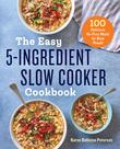 Livro de receitas A panela elétrica fácil de 5 ingredientes para pessoas ocupadas