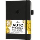 Livro de registro de quilometragem Clever Fox Auto Vehicle tamanho A5 (preto)