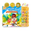 Livro de som GO GO Bible Songs of Wisdom para crianças de 2 a 4 anos