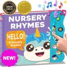 Livro de som interativo Astro aprende inglês de 1 a 3 anos