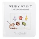 Livro de tabuleiro B Blue Star Press Wishy Washy First Words Colors