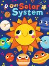 Livro de tabuleiro Little Hippo Books Our Solar System Touch and Feel