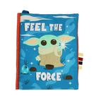 Livro de tecido macio KIDS PREFERRED Mandalorian Grogu sensorial 20 x 16 cm