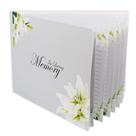 Livro de Visitas para Funeral Customoffi Capa Dura 19x25cm 15 Folhas