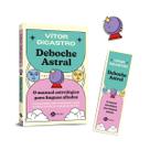 Livro Deboche astral - edição com marcador de página e imã