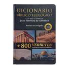 Livro - Dicionário bíblico teológico com base na bíblia de João Ferreira de Almeida revista e corrigida