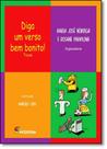 Livro - Diga um verso bem bonito