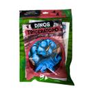 Livro - Dinos Tricerátopo com Brinquedo e Adesivos Livro - Dinos Tricerátopo com Brinquedo e Adesivos