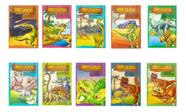 Livro Dinossauros. Os Gigantes Da Terra - Kit C/10 Unidade A Extinção Dos Dinossauros Os Primeiros