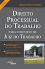 Livro - Direito processual do trabalho para concurso de juiz do trabalho