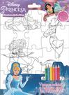 Livro - Disney - Diversão com quebra-cabeça - Princesas