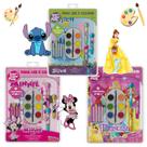 Livro Disney Super Color Pack - Stitch, Princesas ou Minnie - Presente ideal para a Criançada Estimular a Criatividade