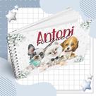 Livro do Bebê MENINO para acompanhar da gestação aos 5 anos - GuttiPrint