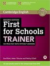 Livro - First For Schools Trainer Six Practice Tests Without Answers - 2Nd Ed Livro - First For Schools Trainer Six Practice Tests Without Answers - 2Nd Ed