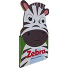 Livro Físico Infantil Cartonado Amigos da Floresta: Zebra - Editora Pé da Letra Livro Físico Infantil Cartonado Amigos da Floresta: Zebra - Editora Pé da Letra