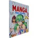 Livro Físico Mangá Para Colorir: Universo Colorido - Editora Pé da Letra Livro Físico Mangá Para Colorir: Universo Colorido - Editora Pé da Letra