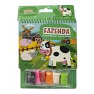 Livro - Flocos de Massinha - Livro & Diversão: Fazenda