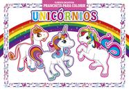Livro - Floresta Encantada - Prancheta para colorir - Unicórnios
