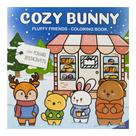 Livro - Fluffy Friends - Coloring Book: Cozy Bunny