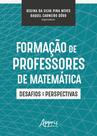 Livro - Formação de professores de matemática: desafios e perspectivas Livro - Formação de professores de matemática: desafios e perspectivas