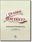 Livro - Frases Sem Texto - PARABOLA