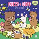 Livro - Fuzzy and Cute - Livro de Colorir