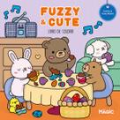 Livro - Fuzzy e Cute - Livro de Colorir