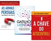 Livro Gatilhos Mentais + As Armas Da Persuasão + A Chave do Autocontrole