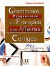 Livro - Grammaire progressive du francais des affaires - niveau intermediaire - corriges