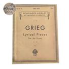 Livro grieg lyrical pieces for the piano op.54 volume 775 (estoque antigo)