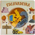 Livro Happy Wood Quebra Cabeca De Madeira Escavadeira