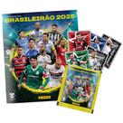 Livro Ilustrado Oficial Álbum Brochura + 30 Figurinhas Em 6 Envelopes Brasileirão 2025