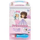 Livro Infantil Aquabook Pinta Com Agua Princesas