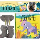 Livro Infantil Aventuras Com Dedoches: Diversao Do Elefante Livro Infantil Aventuras Com Dedoches: Diversao Do Elefante