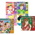 Livro Infantil Contos Clássicos Minha História Favorita Coleção 6 Volumes História Narrada Com Dispositivo Sonoro Livro Infantil Contos Clássicos Minha História Favorita Coleção 6 Volumes História Narrada Com Dispositivo Sonoro