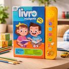 Livro Infantil Interativo Com Som Para Aprendizado Educativo Infantil Crianças Presente Ideal