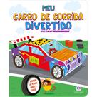 Livro infantil Meu Carro de Corrida - interativo com peças destacáveis, capa dura 4+