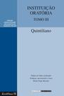 Livro - Instituição oratória tomo III