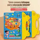 Livro Inteligente Educativo Português, Inglês E Espanhol Para Criança Livro Inteligente Educativo Português, Inglês E Espanhol Para Criança