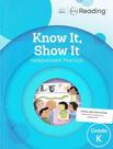Livro - Into Reading Know It Show It Grade K