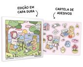 Livro - Isso e aquilo (This & That) – Livro de colorir oficial Bobbie Goods – Edição em capa dura com cartela de adesivos