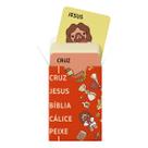 Livro - Jogo Cruz, Jesus, Bíblia, Cálice, Peixe