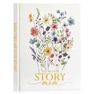 Livro Journal Lanpn Mom Life Story com mais de 270 Prompts Leather