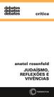 Livro - Judaísmo, reflexões e vivências