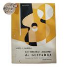 Livro julio s. sagreras las terceras lecciones de guitarra estudios originales (estoque antigo)