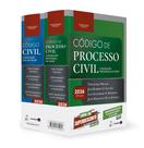 Livro - kit Código Civil e Processo Civil - Legislação Processual Em Vigor - 18ª Edição 2026