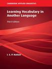 Livro - Learning Vocabulary In Another Language - 3Rd Ed Livro - Learning Vocabulary In Another Language - 3Rd Ed
